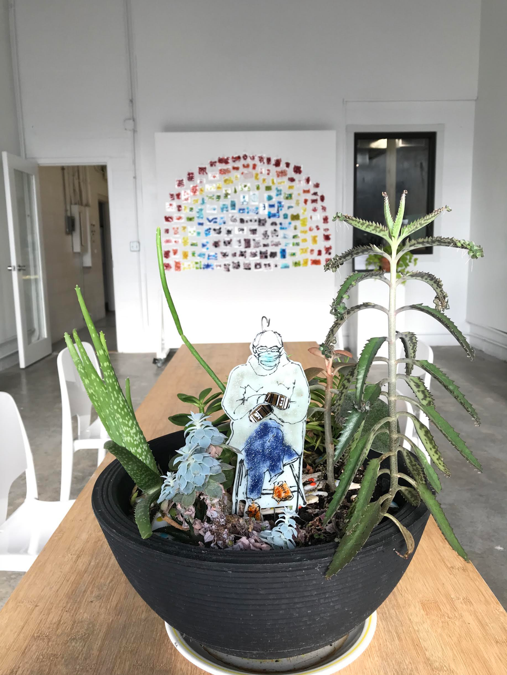 Bernie Sanders Garden Stake