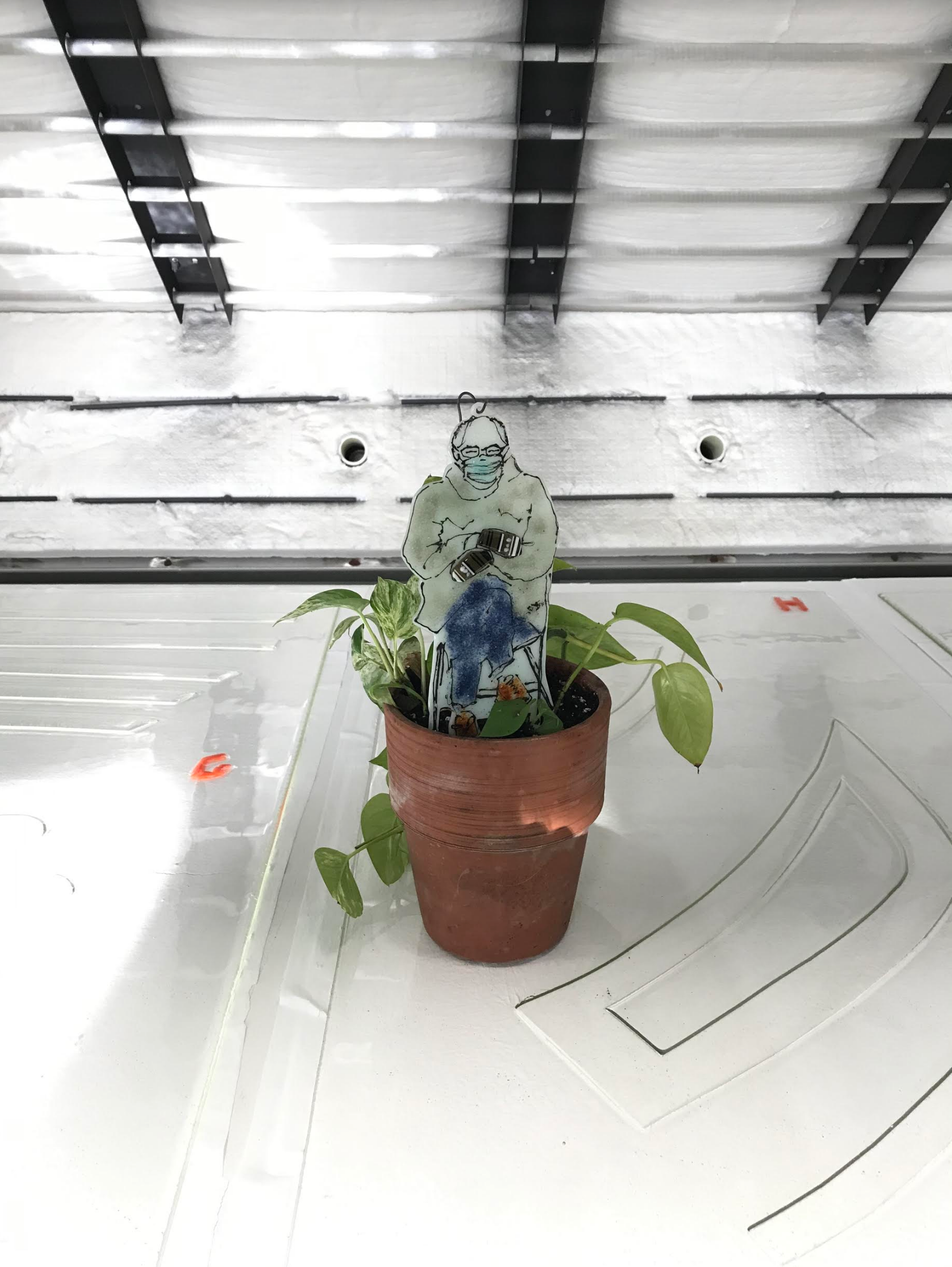 Bernie Sanders Garden Stake